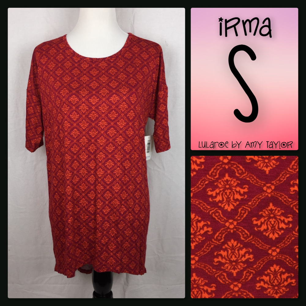 NWT LuLaRoe Irma Tunic - S